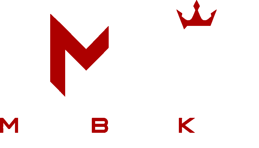 White MBK Logo